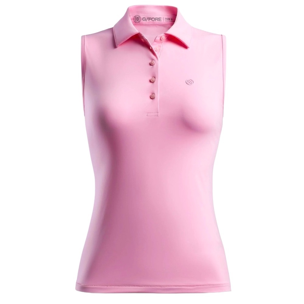 G/FORE Light Pink Sleeveless Bodysuit